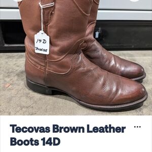 Tecovas Chestnut Leather Men's Boots